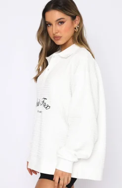 Jackets & Blazers | White Fox Boutique Long Way Home Sweater white