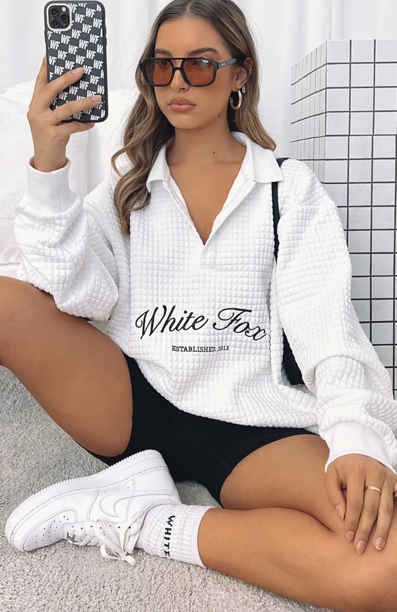 Jackets & Blazers | White Fox Boutique Long Way Home Sweater white