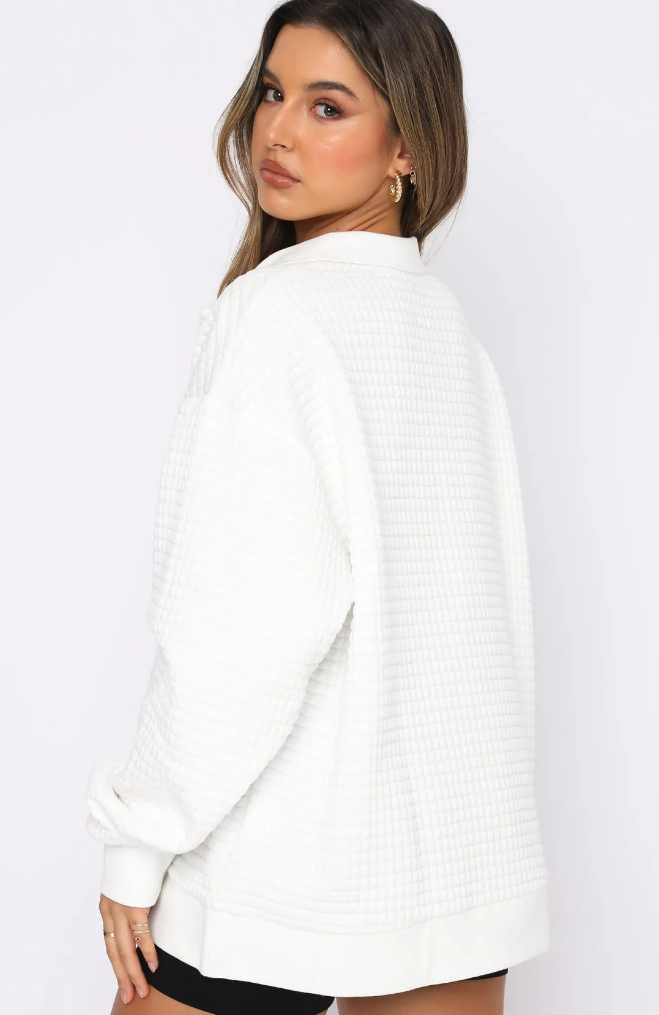 Jackets & Blazers | White Fox Boutique Long Way Home Sweater white