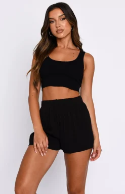 Shorts | White Fox Boutique Look At Me Shorts black