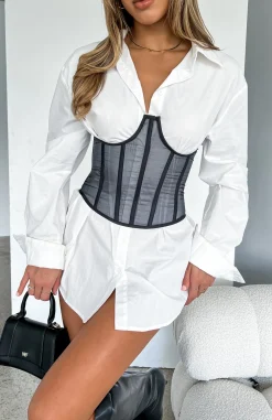 Shirts & Blouses | White Fox Boutique Looking Pretty Corset black