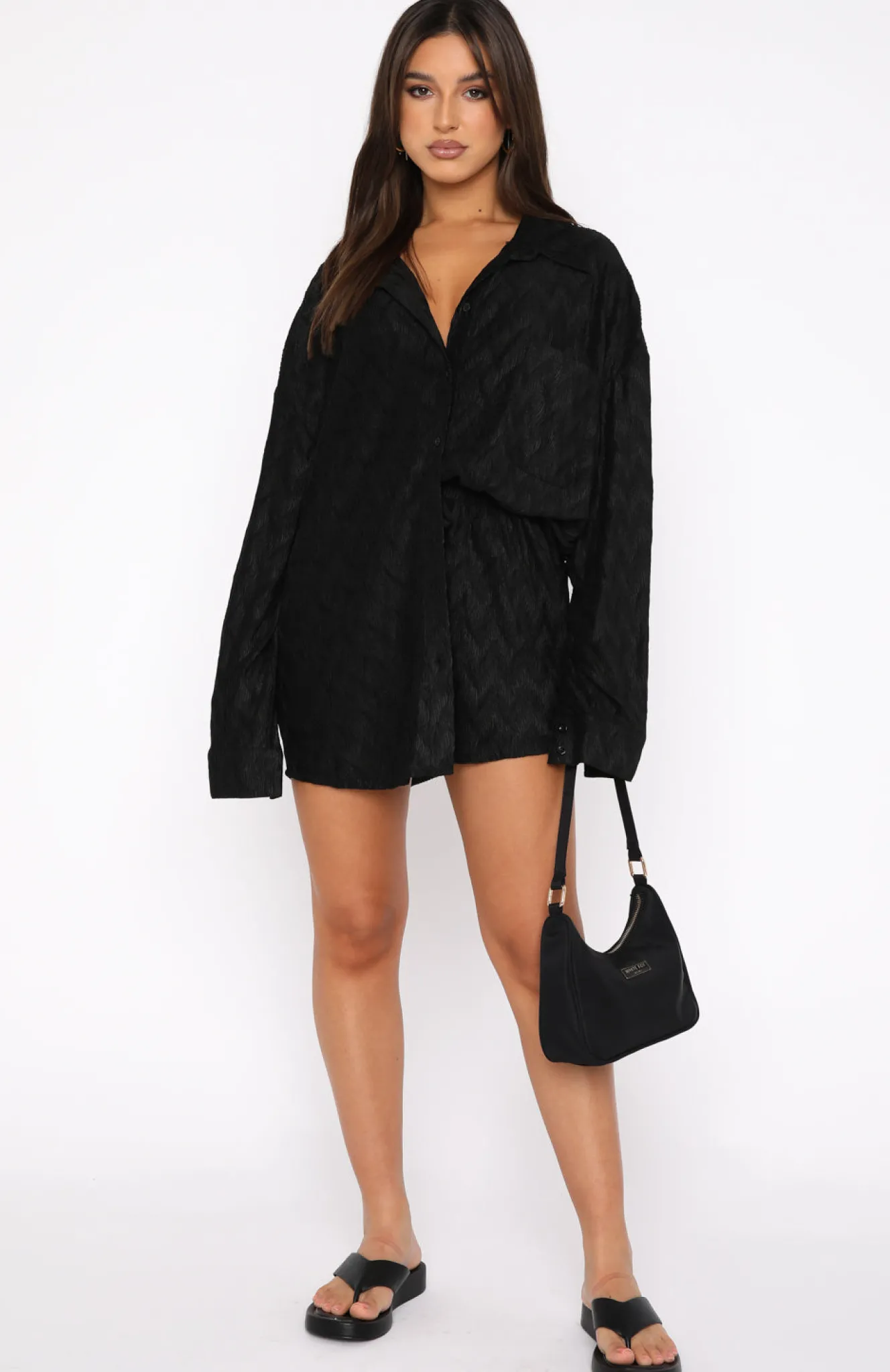 Shorts | White Fox Boutique Love Again Shorts black