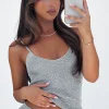 Shirts & Blouses | White Fox Boutique Love Galore Sequin Top grey