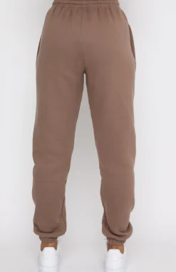 Sweatpants | White Fox Boutique Love Me Right Sweatpants Mocha brown