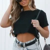 Shirts & Blouses | White Fox Boutique Lush Life Crop black
