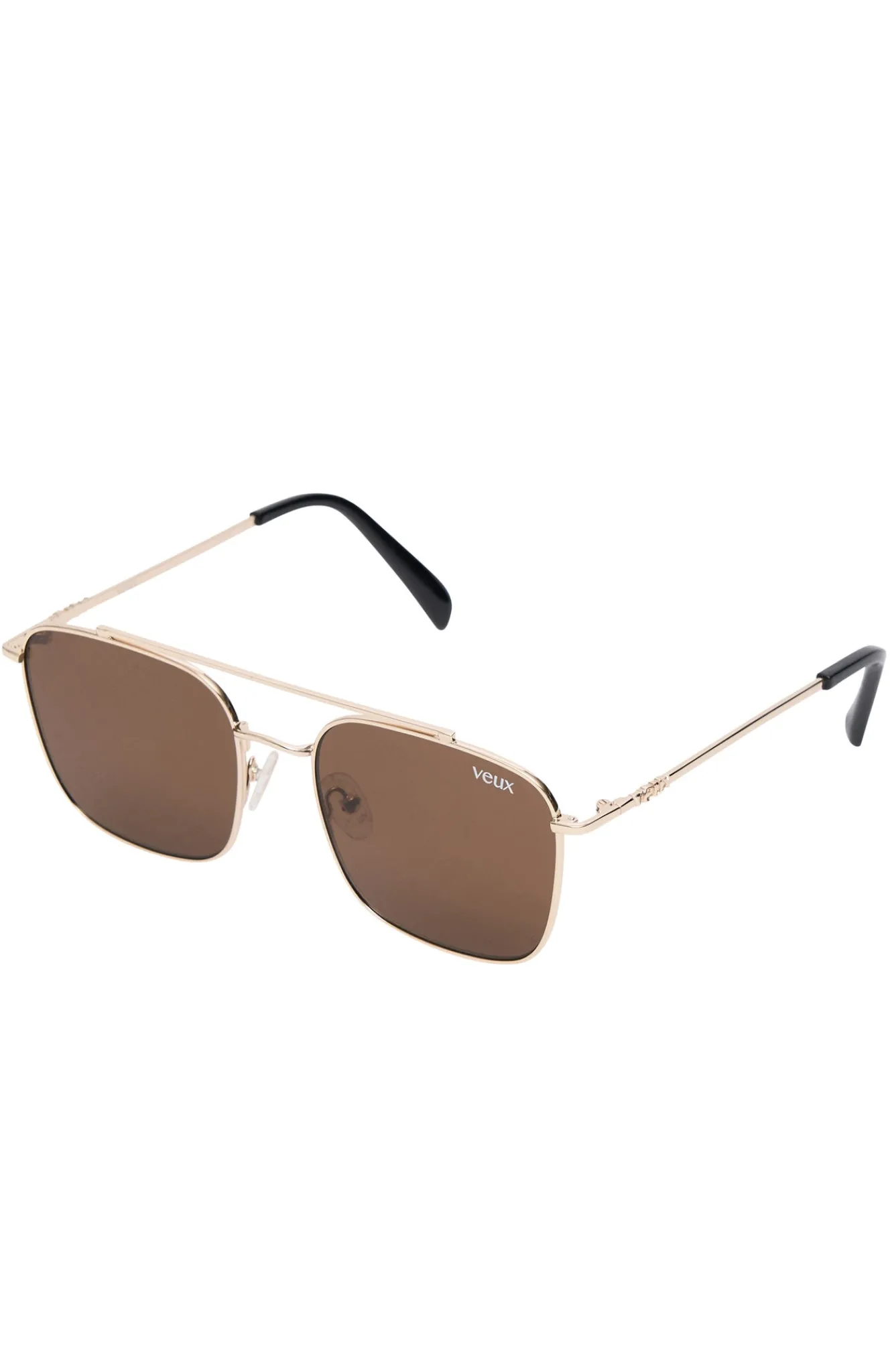 Sunglasses | White Fox Boutique Madrid Sunglasses Gold/Chocolate multi