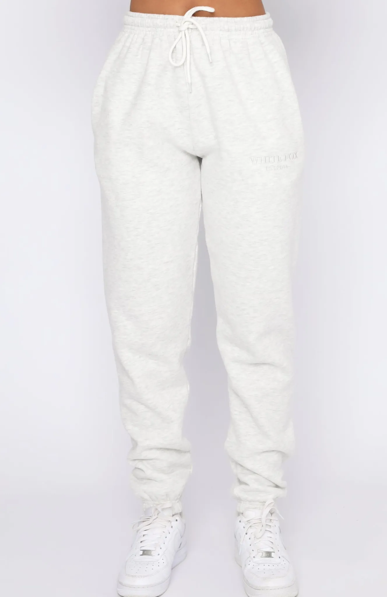 Sweatpants | White Fox Boutique Make You Mine Sweatpants Marle grey