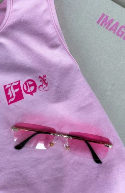 Sunglasses | White Fox Boutique Mia Sunglasses Fade pink
