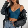 Shirts & Blouses | White Fox Boutique Midnight Oasis Bustier Steel blue
