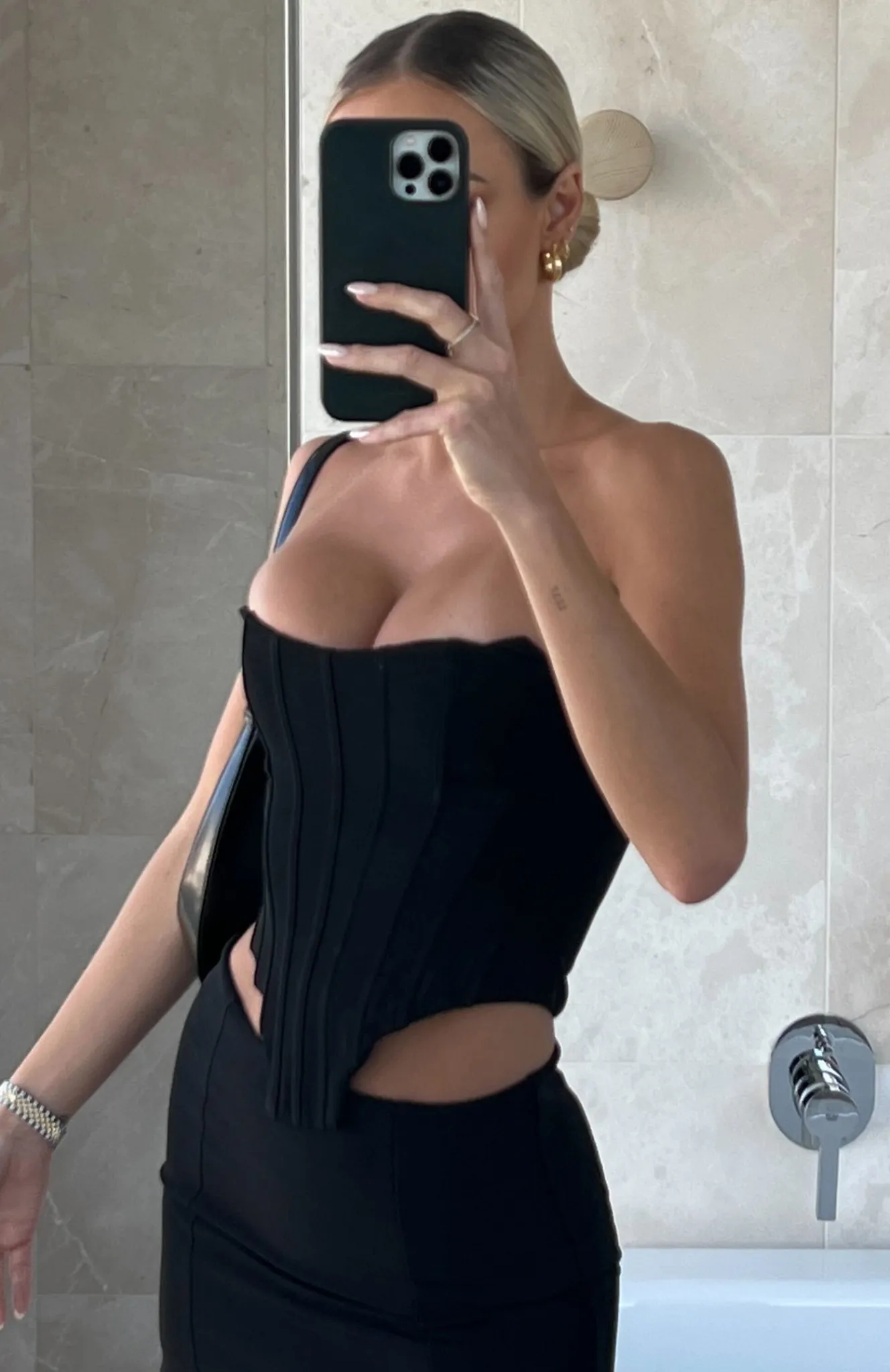 Shirts & Blouses | White Fox Boutique Midnight Till Morning Bustier black