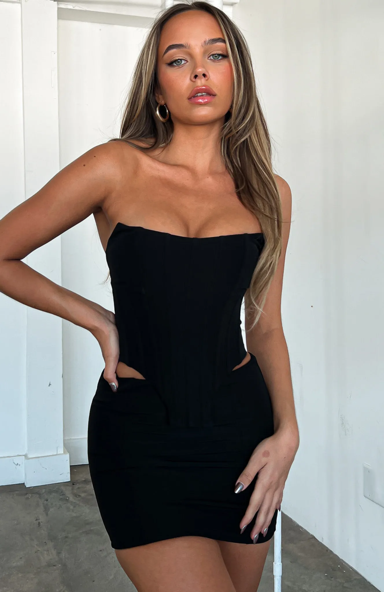 Shirts & Blouses | White Fox Boutique Midnight Till Morning Bustier black
