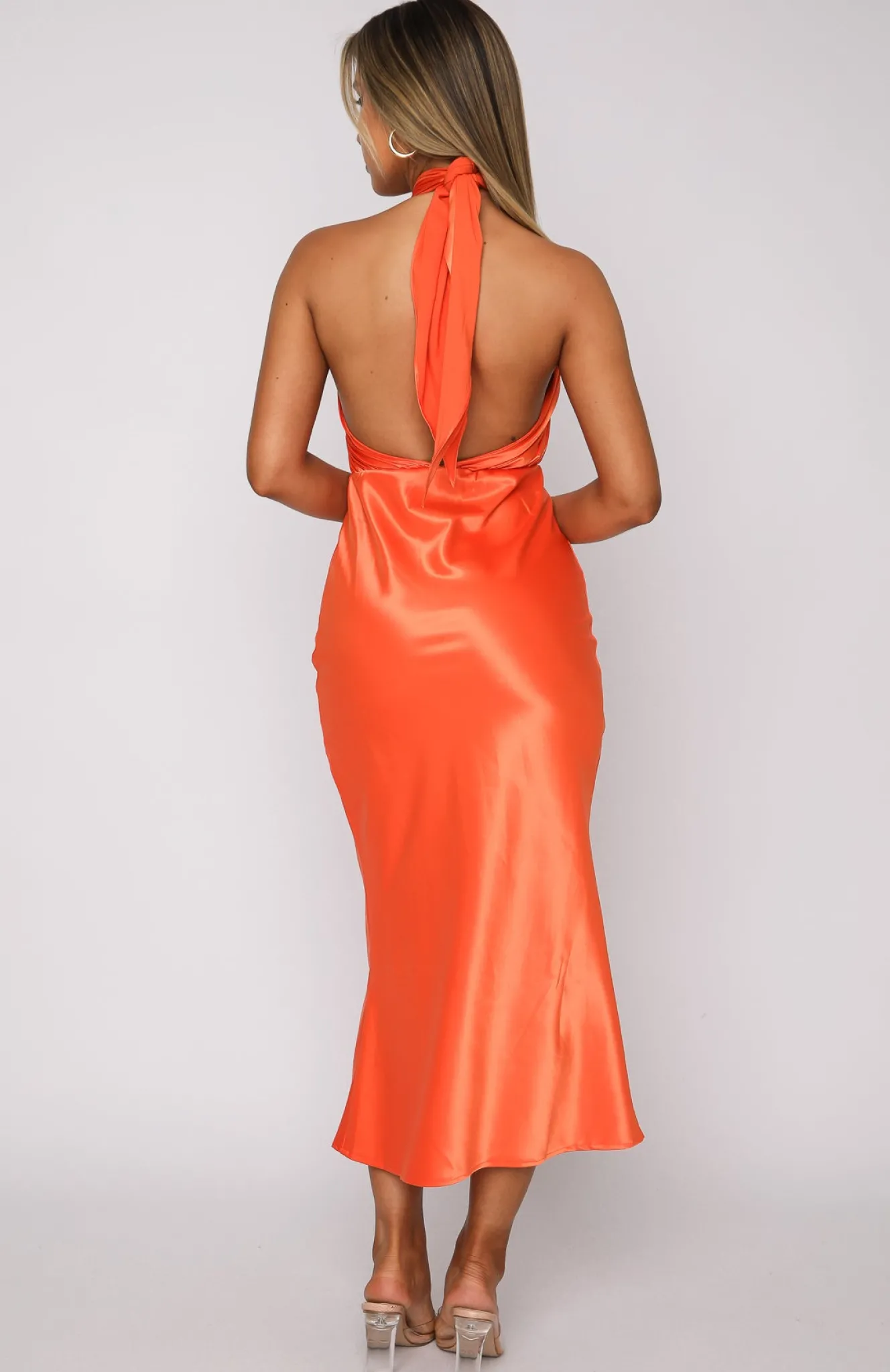 Formal Dresses | White Fox Boutique Midsummer Dreams Midi Dress orange