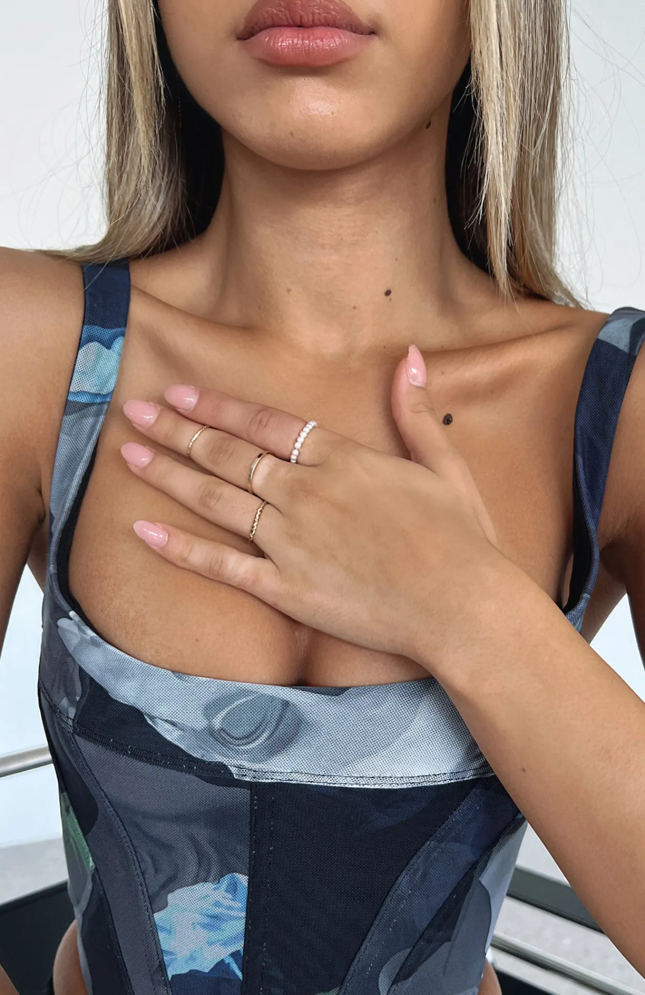 Jewellery | White Fox Boutique Molly Ring Set gold