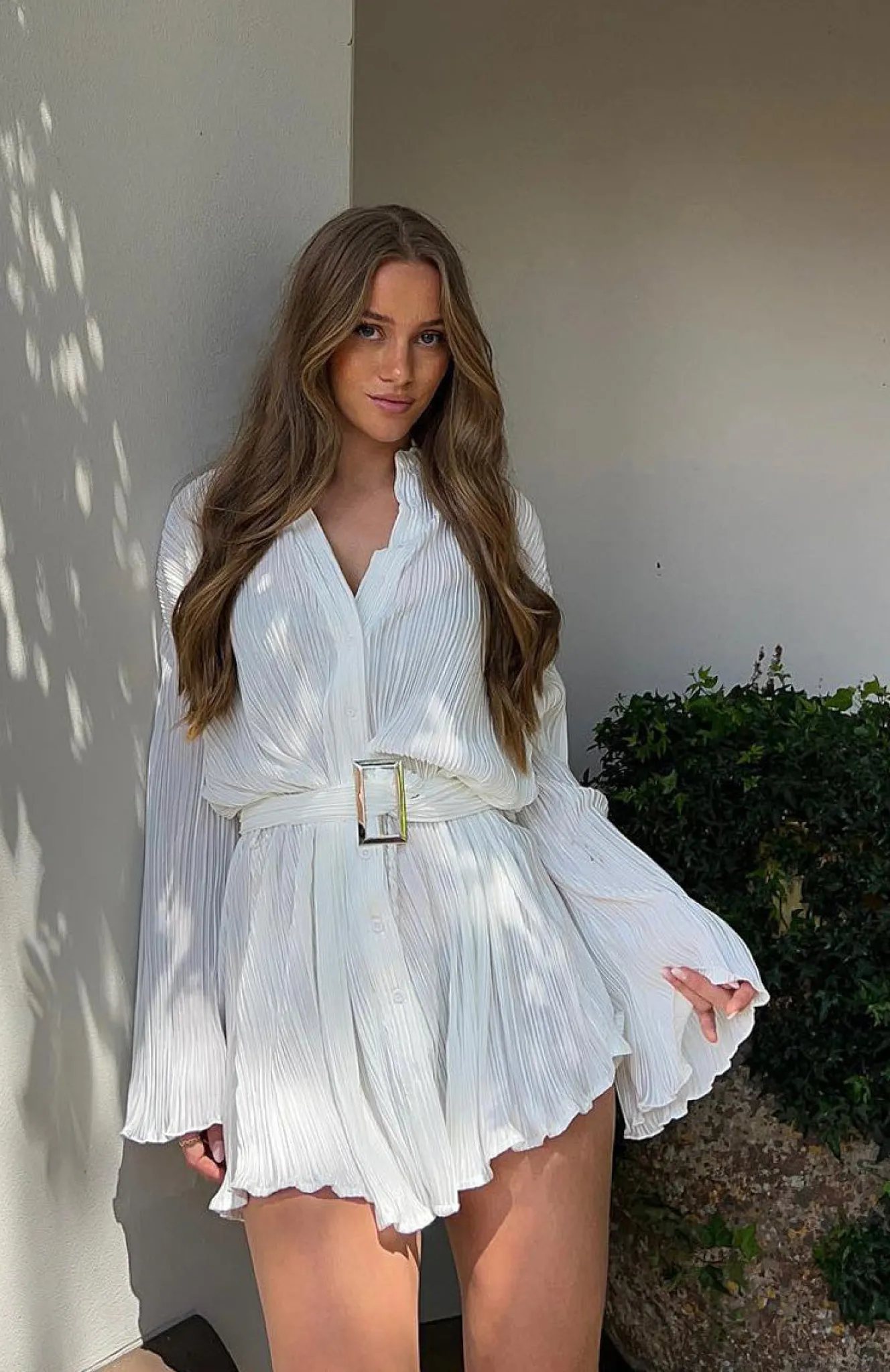 Restocked | White Fox Boutique More About Me Mini Dress white