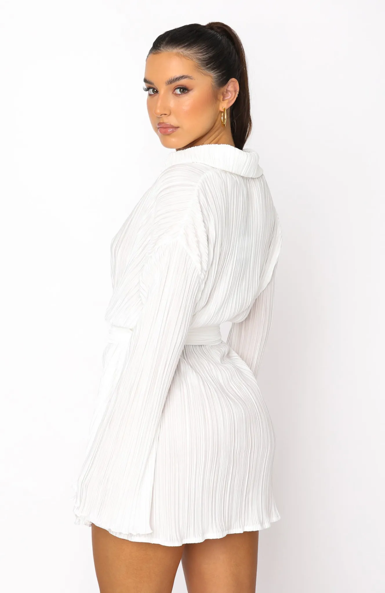 Restocked | White Fox Boutique More About Me Mini Dress white