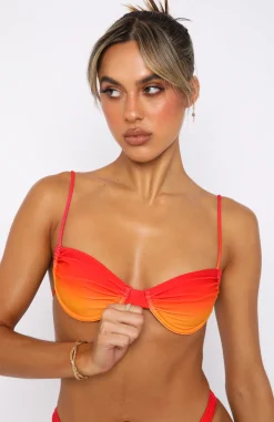Bikini Tops | White Fox Boutique More Than A Dream Bikini Top Sunset Ombre multi