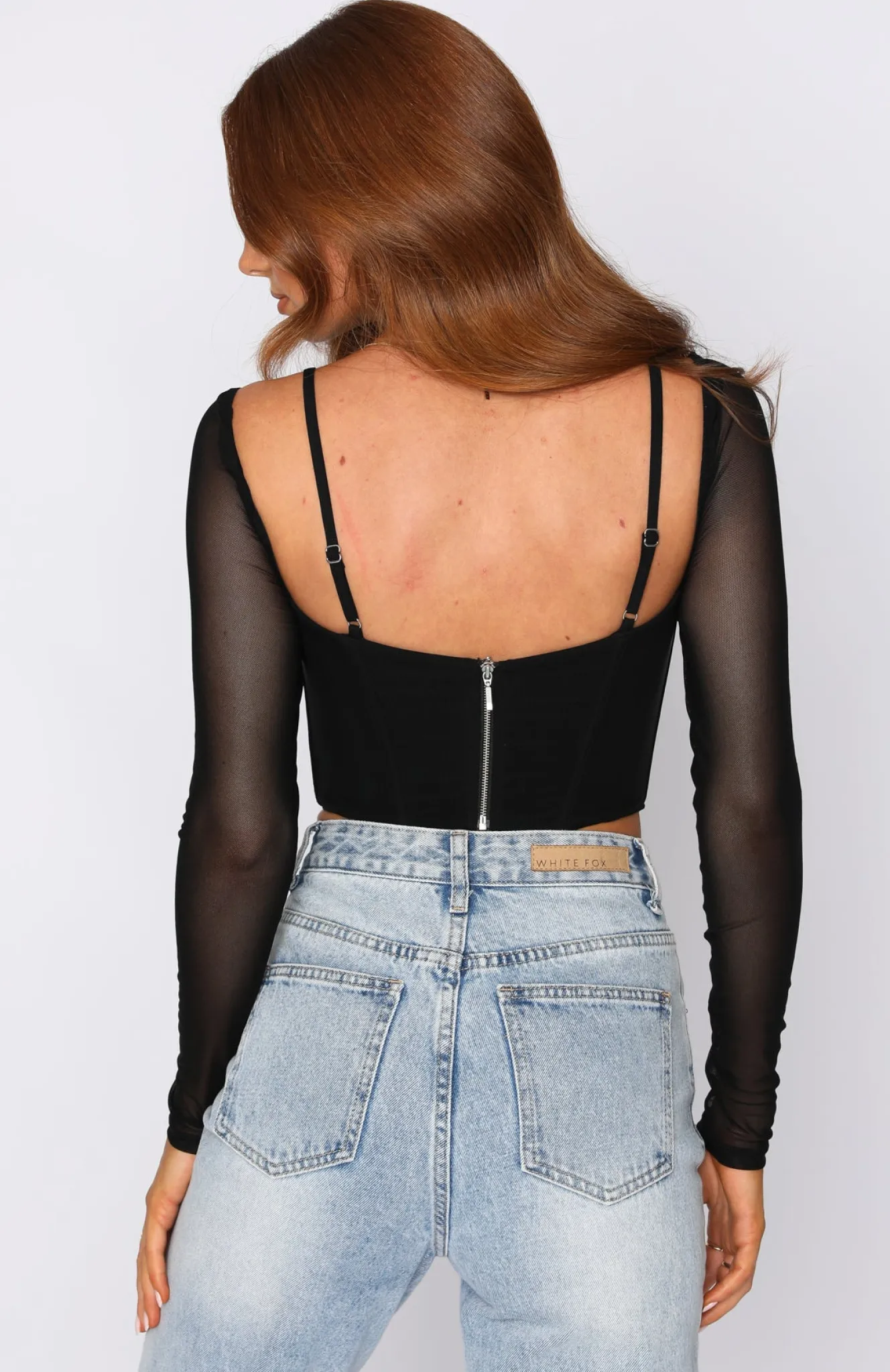 Shirts & Blouses | White Fox Boutique More Than Basic Long Sleeve Bustier black