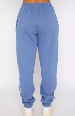 Sweatpants | White Fox Boutique Moving Different Sweatpants Dusty blue