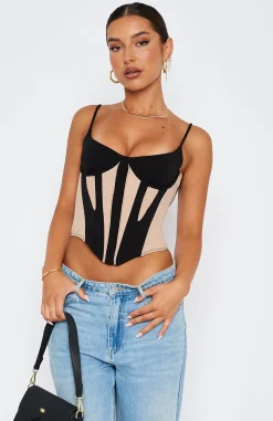 Shirts & Blouses | White Fox Boutique My Dear Love Bustier black