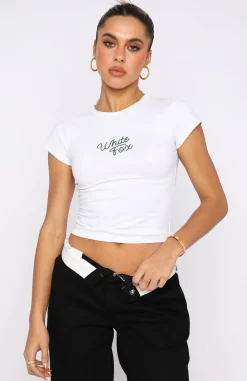 Shirts & Blouses | White Fox Boutique My Only Wish Baby Tee white