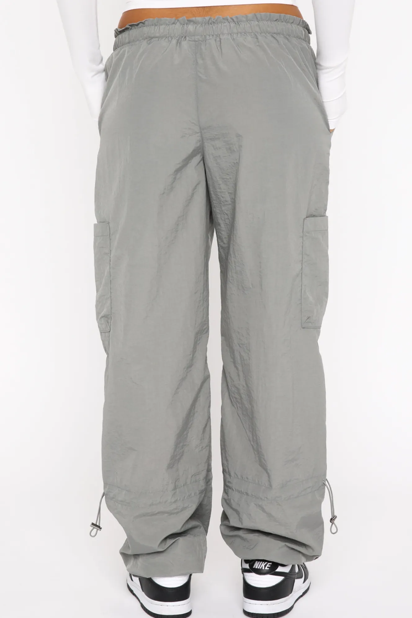 Pants | White Fox Boutique Never Blend In Cargo Pants Charcoal grey