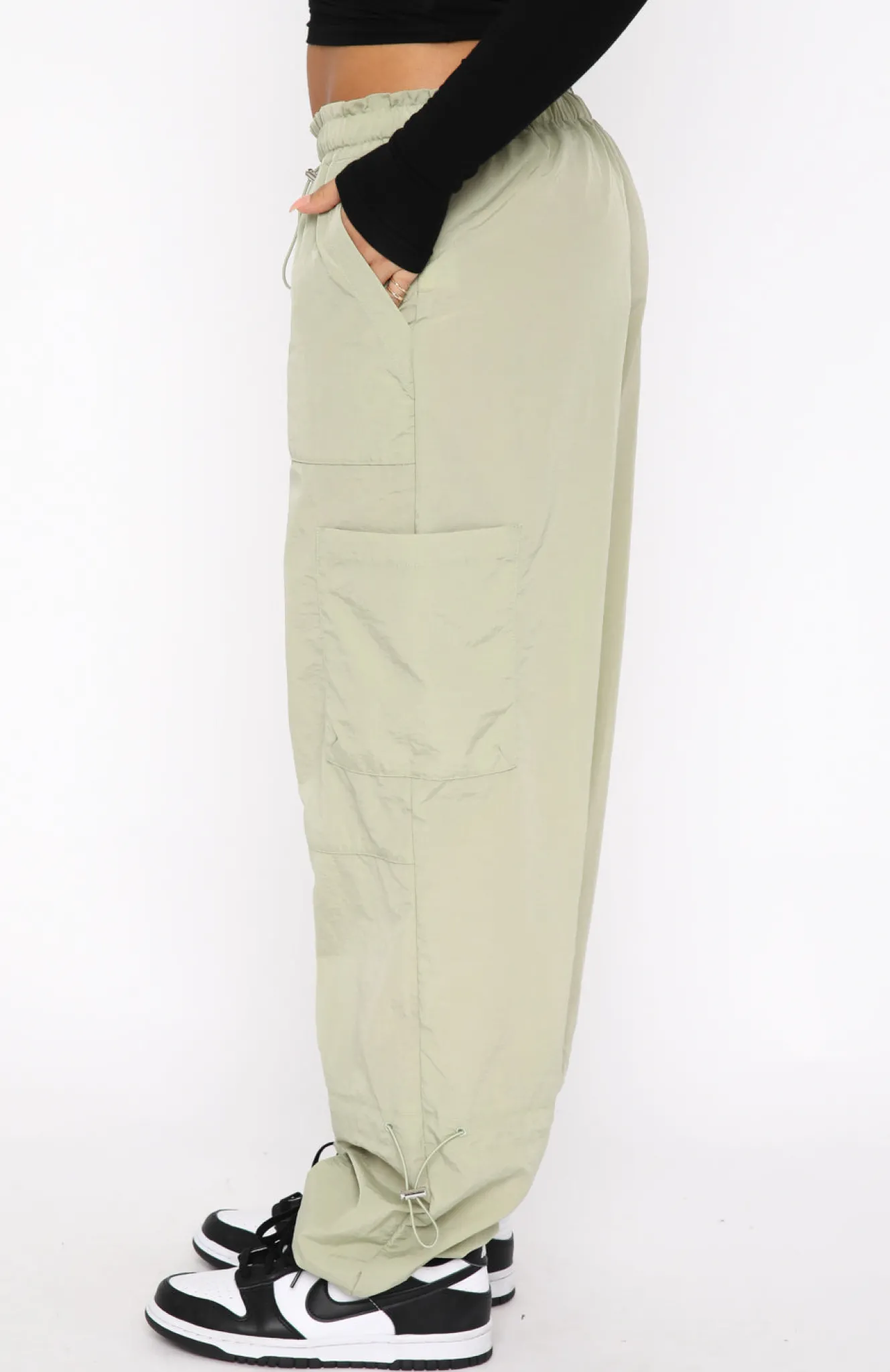 Pants | White Fox Boutique Never Blend In Cargo Pants Khaki green