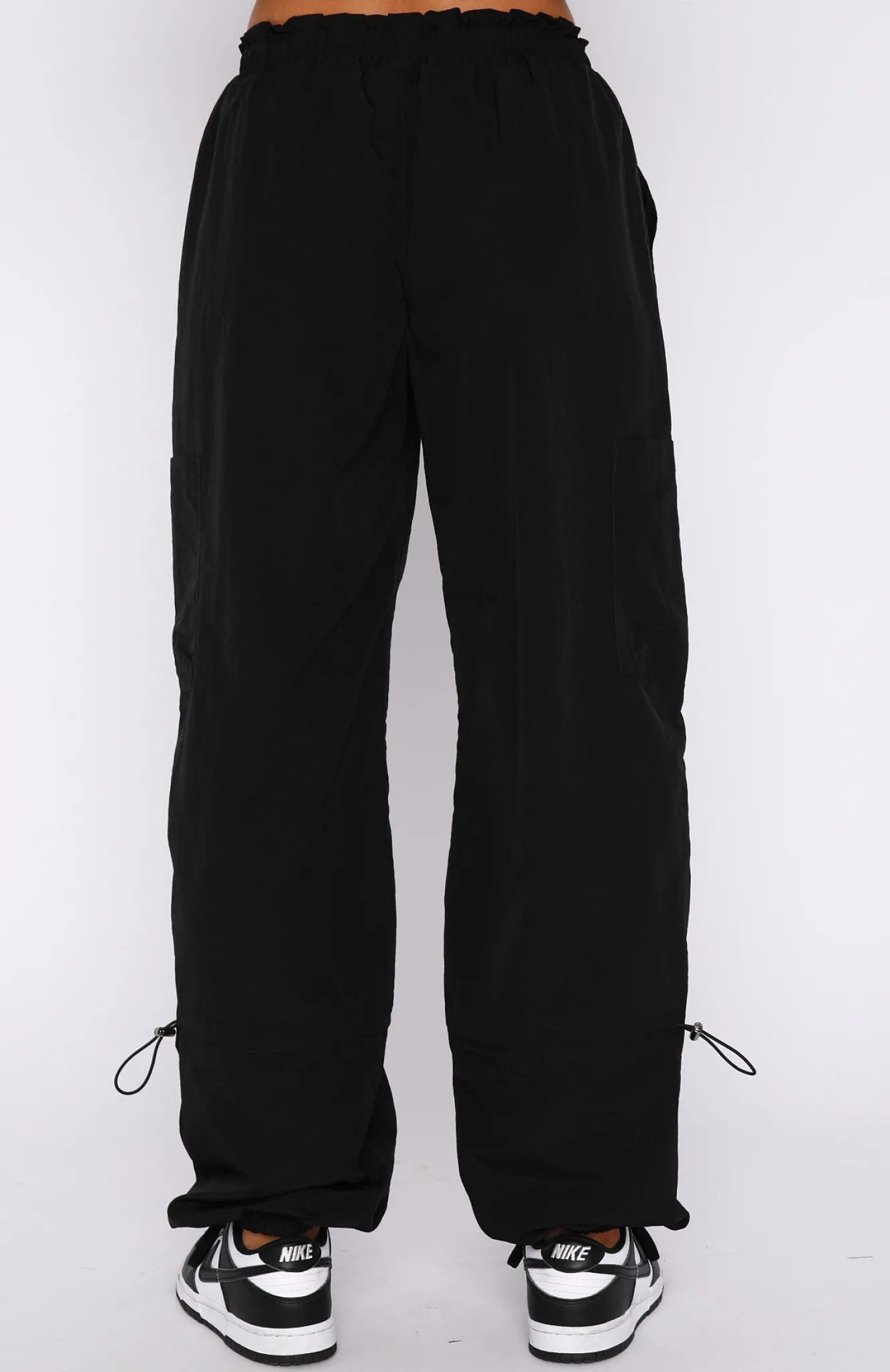 Pants | White Fox Boutique Never Blend In Cargo Pants black