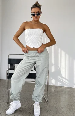 Pants | White Fox Boutique Never Blend In Cargo Pants Light grey