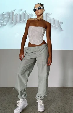Pants | White Fox Boutique Never Blend In Cargo Pants Light grey