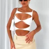Shirts & Blouses | White Fox Boutique Never Sleep Bodysuit white