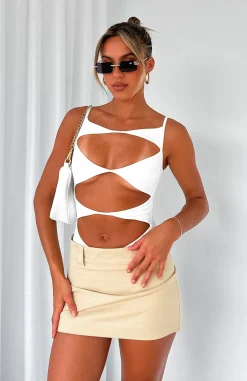 Shirts & Blouses | White Fox Boutique Never Sleep Bodysuit white