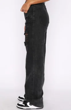 Denim | White Fox Boutique New Found Love Jeans Acid black