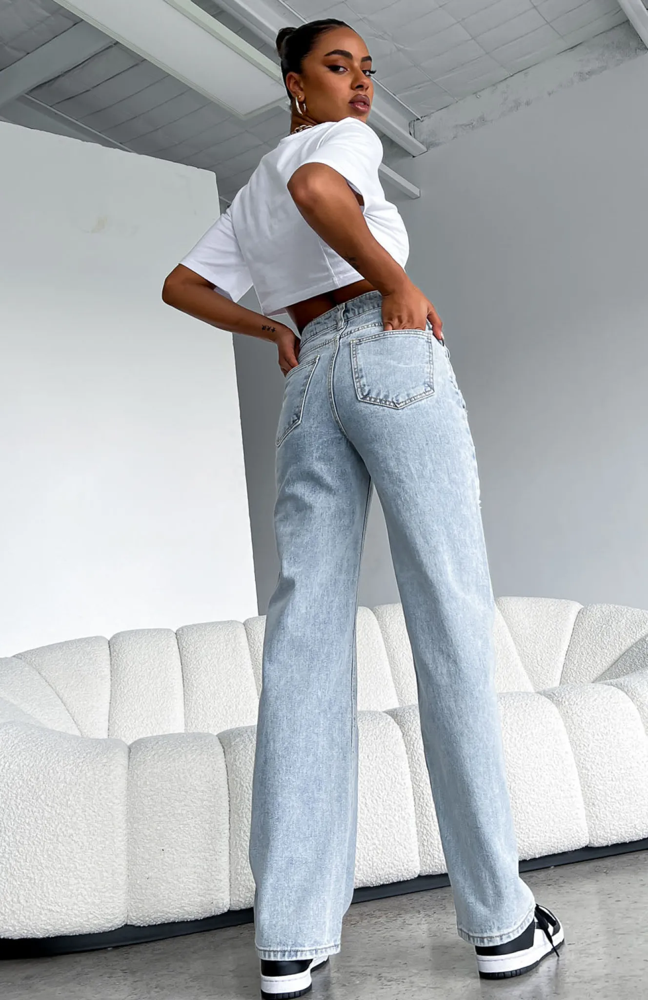 Denim | White Fox Boutique New Found Love Jeans Wash blue