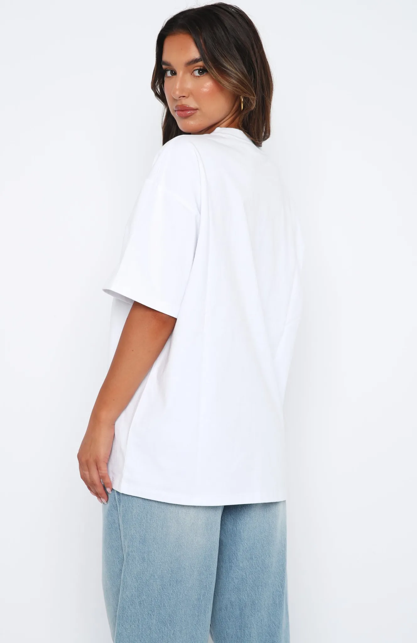 Shirts & Blouses | White Fox Boutique New Generation Oversized Tee white