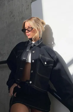 Jackets & Blazers | White Fox Boutique New Perspective Jacket black