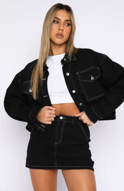 Jackets & Blazers | White Fox Boutique New Perspective Jacket black