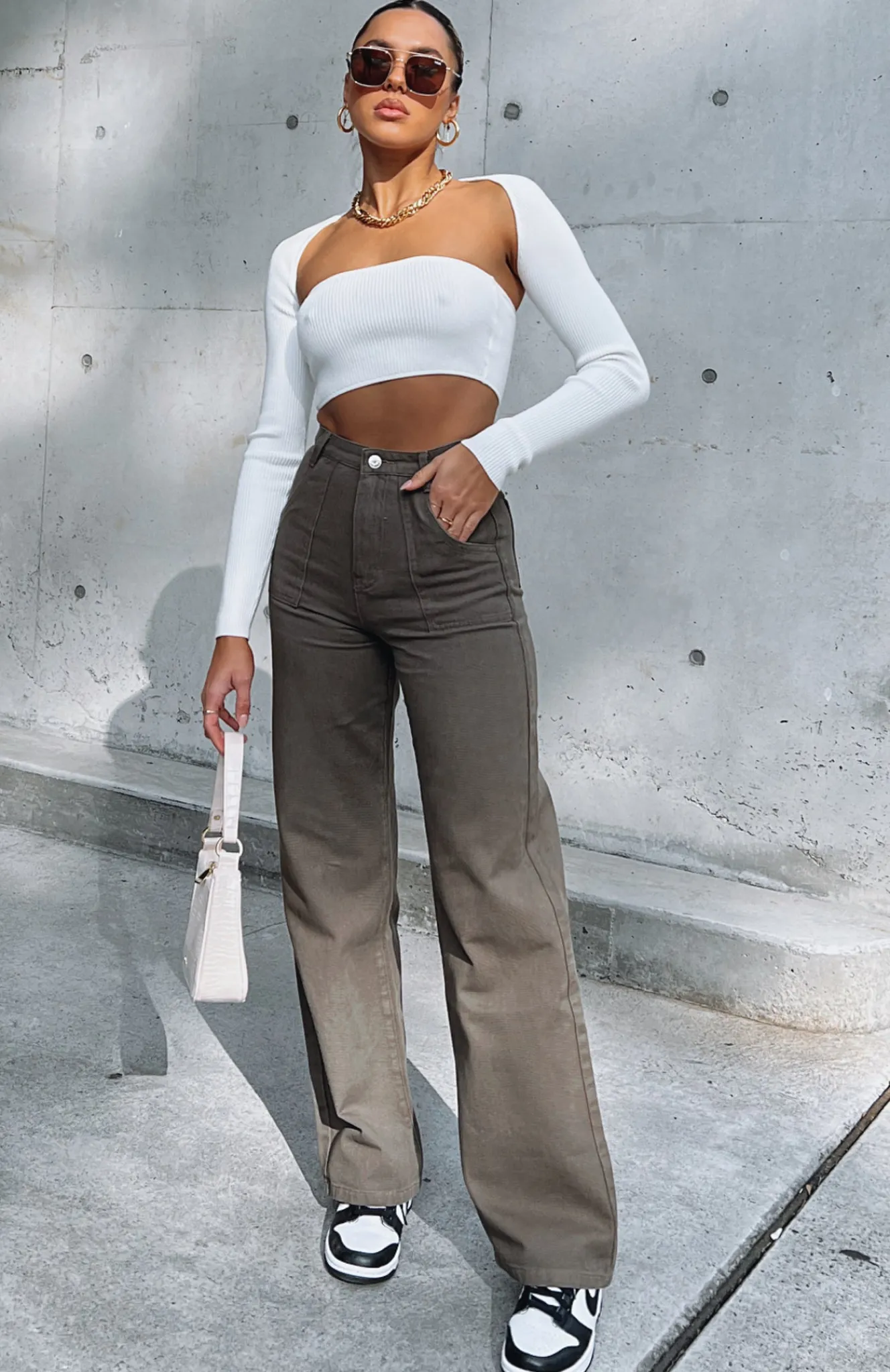 Pants | White Fox Boutique Next Issue Pants Khaki green
