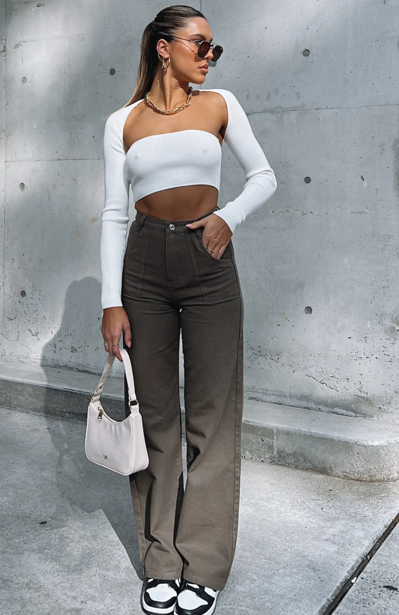 Pants | White Fox Boutique Next Issue Pants Khaki green
