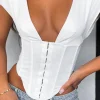 Shirts & Blouses | White Fox Boutique No Love Lost Bustier white
