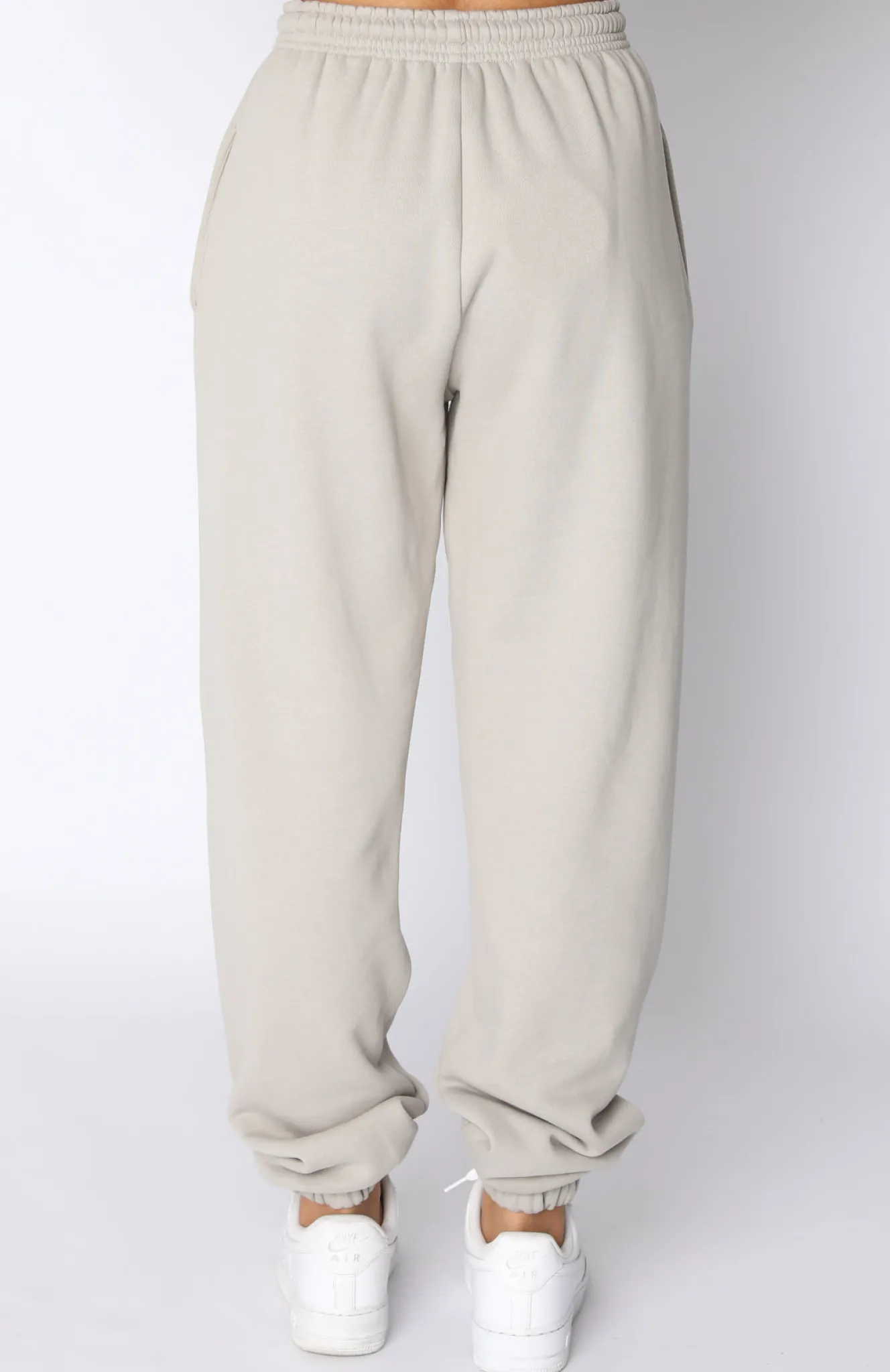 Sweatpants | White Fox Boutique Not An Issue Sweatpants Mushroom grey