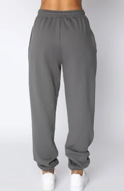 Sweatpants | White Fox Boutique Not An Issue Sweatpants Slate grey