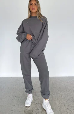 Sweatpants | White Fox Boutique Not An Issue Sweatpants Slate grey