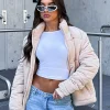 Jackets & Blazers | White Fox Boutique Not Giving In Puffer Jacket Sand nude