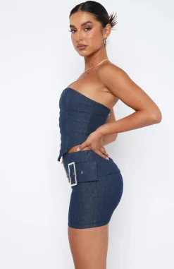 Shirts & Blouses | White Fox Boutique Not Like The Movies Bustier blue