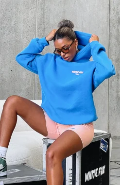 Jackets & Blazers | White Fox Boutique Offstage Hoodie Azure blue