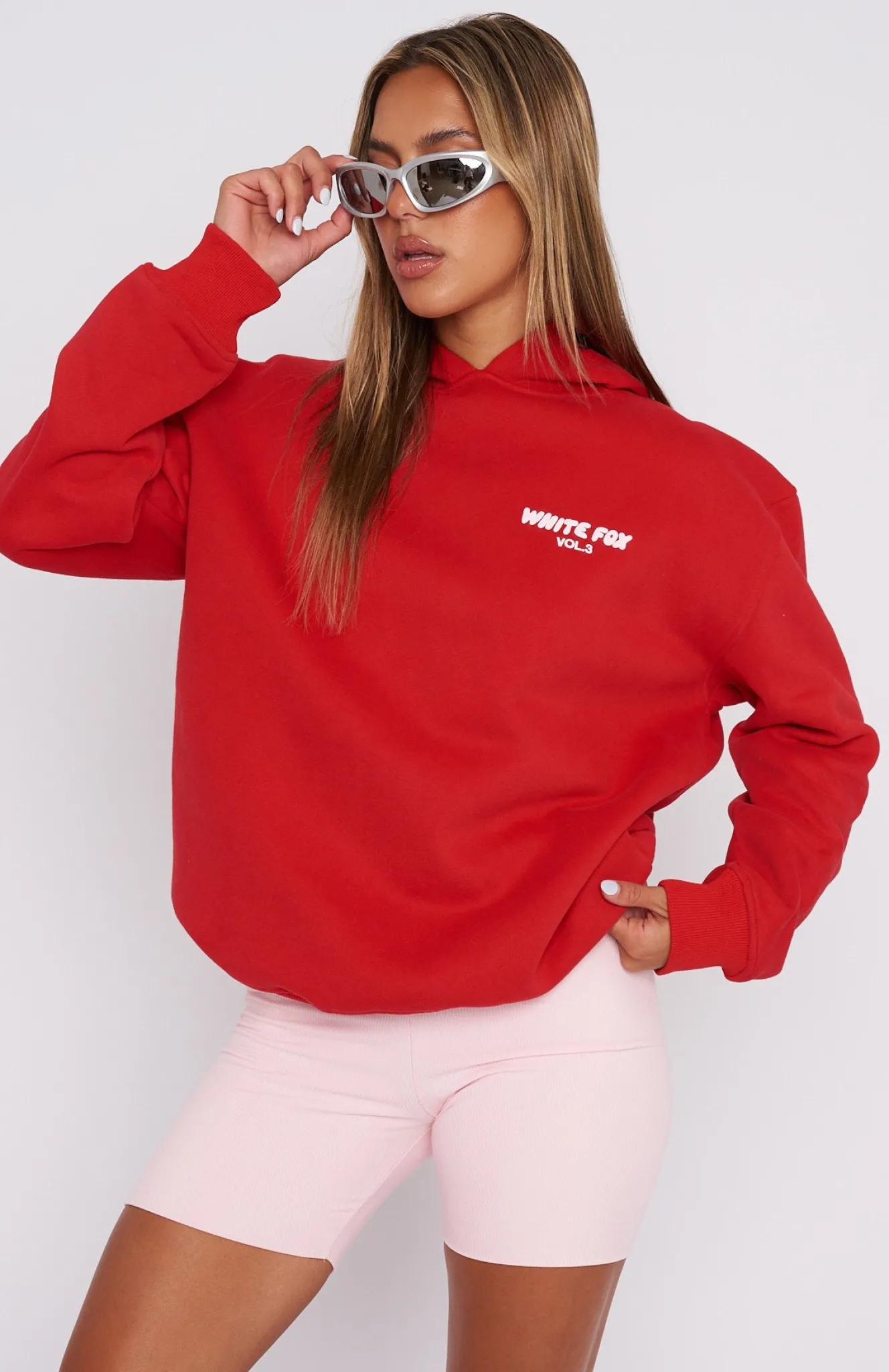 Jackets & Blazers | White Fox Boutique Offstage Hoodie Cherry red