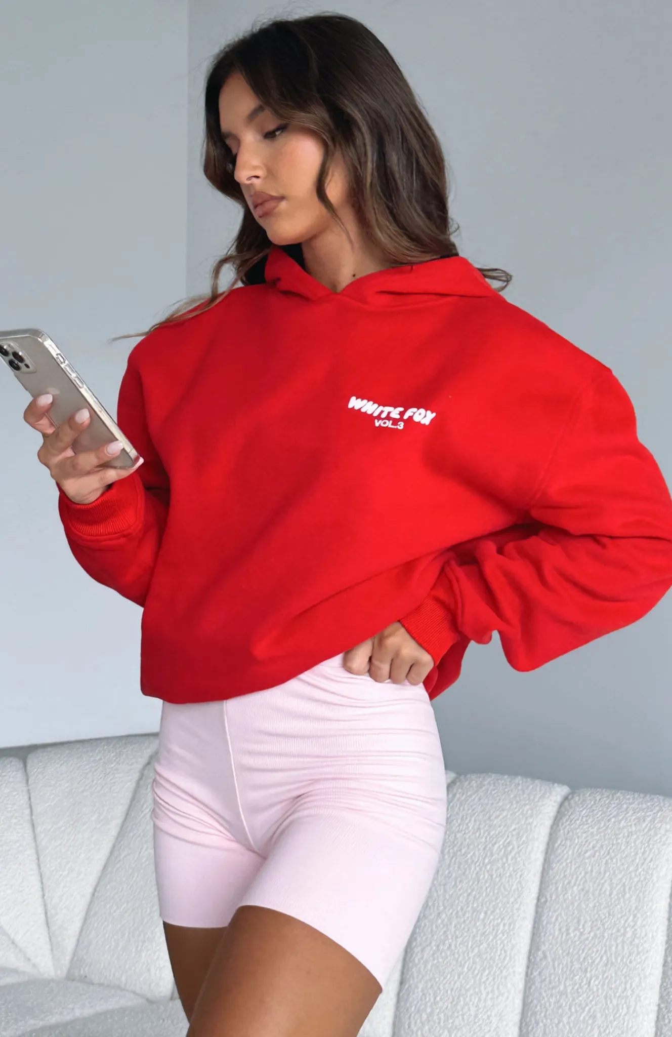 Jackets & Blazers | White Fox Boutique Offstage Hoodie Cherry red