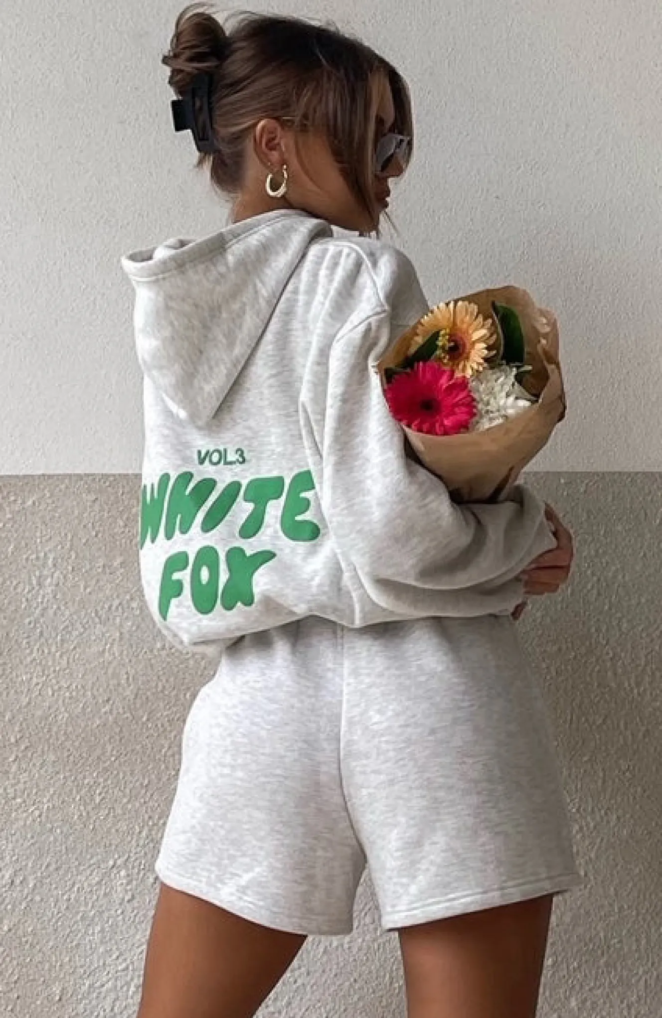 Jackets & Blazers | White Fox Boutique Offstage Hoodie Glacier grey
