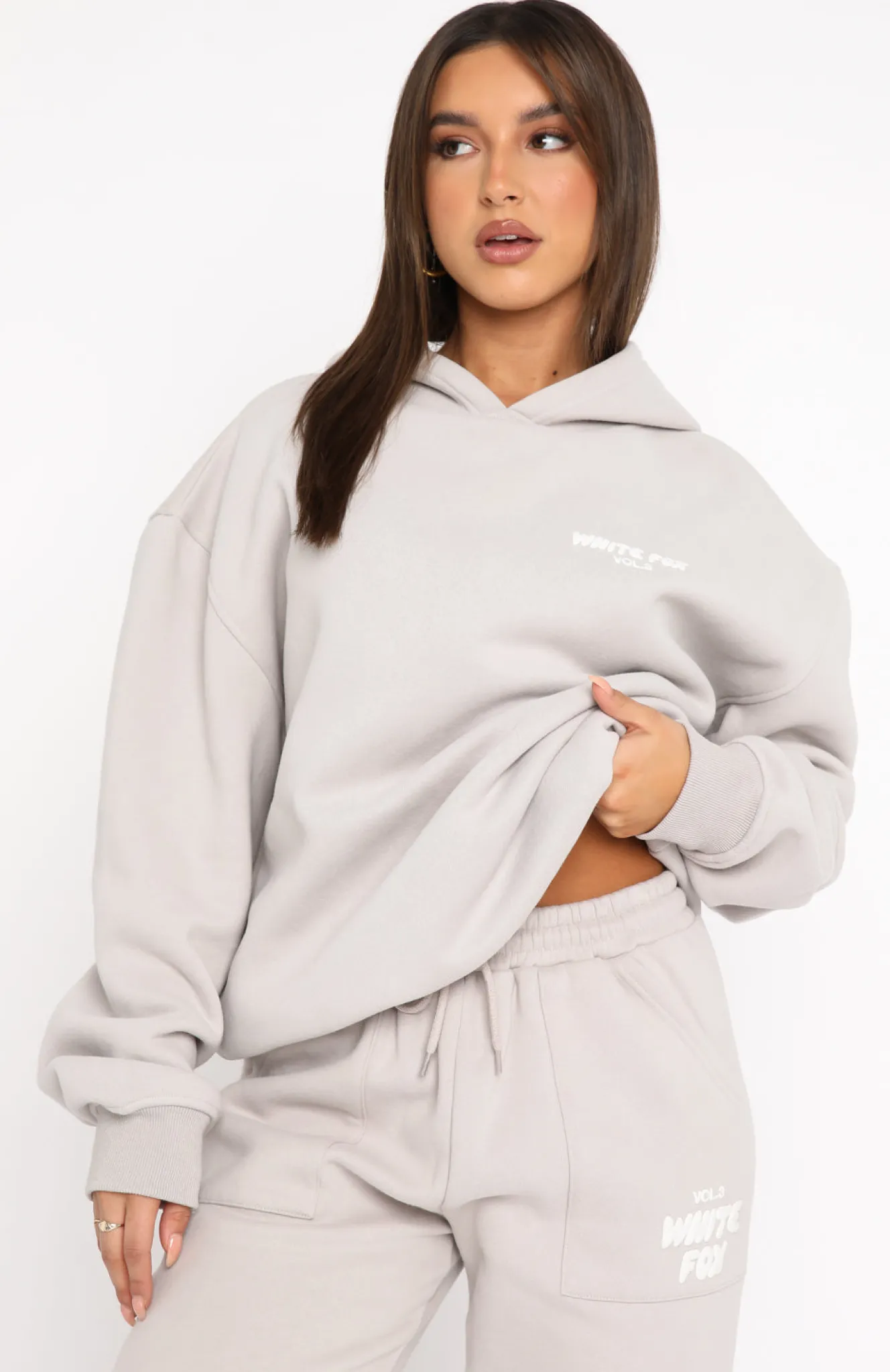 Jackets & Blazers | White Fox Boutique Offstage Hoodie Moon grey