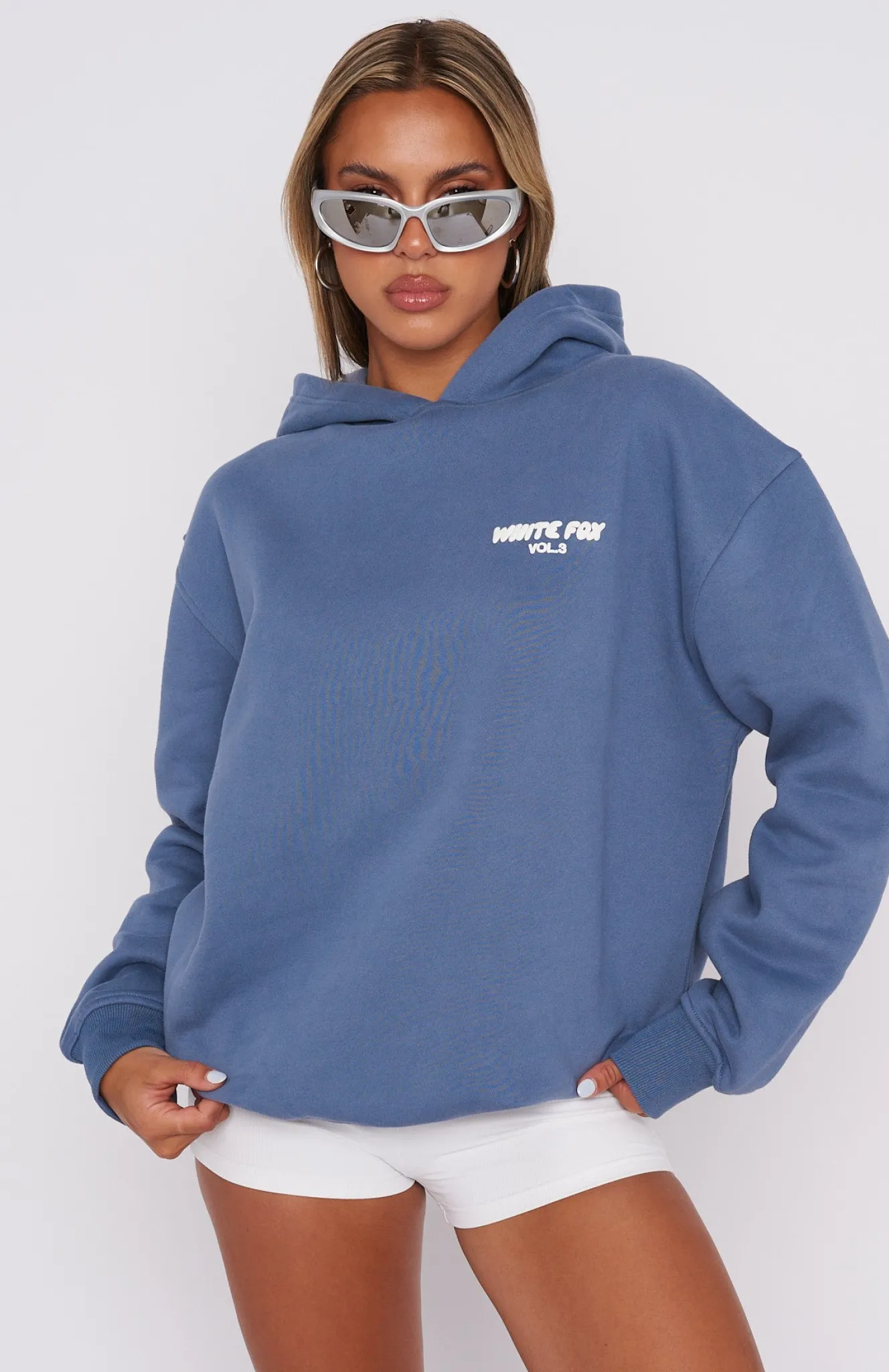Jackets & Blazers | White Fox Boutique Offstage Hoodie Ocean blue